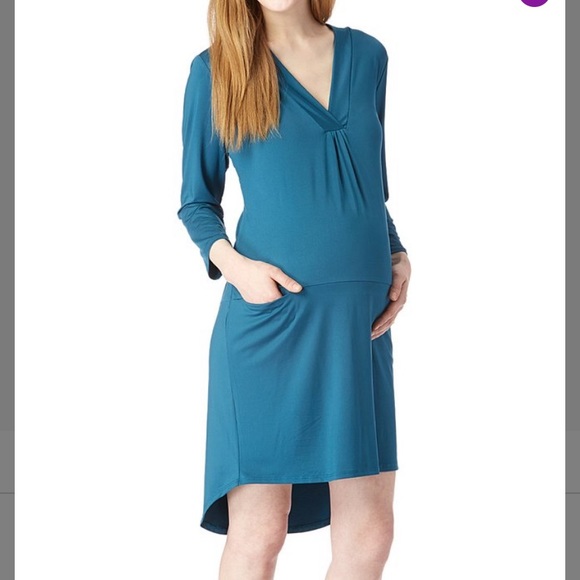 Real maternity tunic/ drop waist ress - Picture 1 of 3